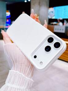 新款奢華防震柔軟米色手機殼，適用於 iPhone 18 Pro Max 17 Air 16 15 Pro 14 Plus 13 12 11 17 Pro Max XR XS Max X/XS 7/8 Plus 7/8，防摔光滑，耐衝擊設計，時尚極簡，親膚材質 - 岩石灰 - 查看 11