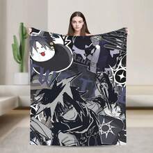 The Forsaken World Game-Themed Blanket Is Available In Multiple Sizes. It Is Ultra-Soft And Warm, Suitable For Sofas, Lounge Chairs, And Beds.Bedroom Decor,Room Decor,Home Decor Items - White - View 2
