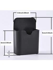 Small Magnetic Pen Box, Magnetic Pen Holder Suitable For Teaching Whiteboards, Magnetic Plastic Container For Storage And Organization In Learning And Classroom, Whiteboard Pen Storage Box, Chalk Box, Magnetic Hanging Plastic Storage Rack, Doodle Office And Home Pen Holder, Multi-Functional Plastic Pen Box (Different Product Batches Do Not Affect Use) - Multicolor - View 2