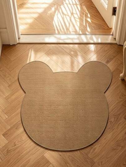 1 pezzo Tappeto a forma di albero marrone con anello di ananas, tappeto morbido assorbente e amichevole per la pelle con design ad anello di ananas, tappeto per graffiare i gatti adatto agli animali domestici, adatto per la decorazione della camera da letto o del soggiorno, regalo per le vacanze, tappeto da camera da letto, accessorio per la casa confortevole, tappetino rotondo moderno, tappeto decorativo, decorazione camera da letto, piccolo tappeto, tappeto, decorazione per la casa, tappeto per il soggiorno, piccolo tappeto per il soggiorno