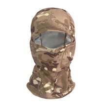 2 piezas Pasamontañas de camuflaje, unisex, pasamontañas cálido, protección solar para el rostro, máscara ligera resistente a los rayos UV, adecuado para motociclismo y esquí - Camuflaje - Ver 14