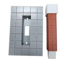 3D Printed Decorative Switch Plate Cover, Flip-Top Style, Suitable For Standard Toggle Switch, Size: 4.5 X 2.83 X 0.5 Inches, Decor For Game Room - Multicolor - View 12