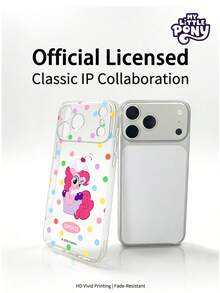 MY LITTLE PONY 官方正品卡通少女手机壳，节日礼物，适用于三星Galaxy系列/苹果iPhone 17、17 Air、17 Pro、17 Pro Max、11、12、13、14、15、16 Pro、16 Pro Max、14 Plus、15 Plus、16 Plus、15 Pro Max、16 Pro、16 Pro Max、XR - 無色 - 查看 5