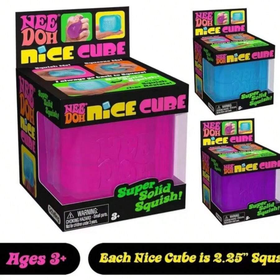 Schylling Nice Cube 感官小工具减压挤压方块 - 彩色 - 查看 1