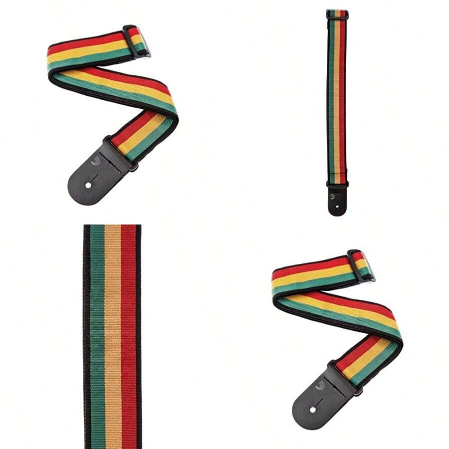 Accessories 50A06 Correa de Guitarra Bajo 145 Cm - Jamaica - Ver 1