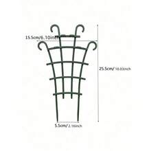 5/3/1 Piezas Enrejado de celosía apilable, herramienta de jardinería multifuncional para plantas trepadoras de balcón como hiedra y jazmín, rejilla de soporte para plantas, material de plástico | Apilable, trepador | Plantas en maceta | Pequeño | Fácil de usar - Multicolor - Ver 12