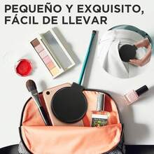 80 Piezas Espejo de Mano, Espejo de Bolsillo, Mini Plegable Redondo Compacto, Antideslizante Esmerilado, Viajes, Fiesta Regalo De Maquillaje Recuerdo (Diámetro 6,3 cm, Negro) - 1 - Ver 3