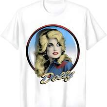Camiseta Dolly Parton Diseño Clásico Estilo Country para Fans - Blanco - Ver 1