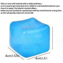 1/6/10 Pcs Stress Relief Magic Cube Ball - Soft Stretchable Decompression Toy For Adults, Suitable For ADHD/ADD, For Sensory Stimulation, Stretching And Stress Relief, Suitable For Office, (Random Color) "Best Small Gift For Christmas And Halloween" - Multicolor - View 5