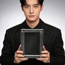 Black Thick Acrylic Grading Card Display Stand PSA Anime Collectible Card Photo Frame Card Storage Display Holder, Card Area Size 83mm*137mm - Black - View 12
