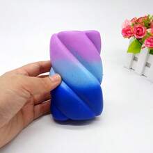 1pc Colorful Squishy Cotton Candy, Fidget Toy For ADHD, Autism, Stress Relief, Slow Rebound, Gift For Back To School, Birthday, Easter, Christmas - Multicolor - View 8
