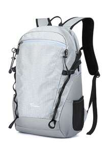 1 pièce Sac à dos de randonnée unisexe léger à grille résistant à l'eau pour l'aventure en plein air et l'usage quotidien - Multicolore - Voir 12