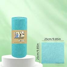 20 cuộn/gói, khăn lau bếp sợi siêu mịn dày dặn, dễ xé, thấm hút tốt, không xơ vải, khăn lau nhà đa năng. - A - Xem 8