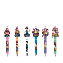 Hasbro 12pcs/Set Cartoon Double-Ended Fluorescent Marker Pens, Girls Gift, High Value Back To School/Birthday/Holiday Gift [Random Delivery] - Multicolor - View 3