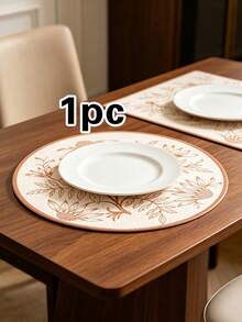 1/4/6pcs Spring & Summer Daisy, PVC Gold Foil Coasters & Cup Mats, Suitable For Home Dining Table Decor, Tea Cup Heat Insulation Pads, Protect Tabletop, Home Kitchen Tea House Coasters, Minimalist Style Coasters, Wedding Party Coasters - Multicolor - View 13