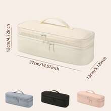 Double Layered Beauty Tool Storage Bag, Curling Iron And Hair Dryer Storage Box, Ideal Gift For Friends, Family, Partners, Family Essentials, Travel Essentials, University Dormitory Essentials, Makeup Bag, Makeup Storage Box, Makeup Storage Box - View 9