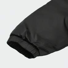 Adidas Genuine Men's Warm Hooded Padded Coat KF6757 - Black - View 8