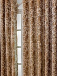 1 Tấm rèm cửa chống thấm nước màu cam - Rèm cửa polyester cản sáng sang trọng với khoen kim loại phía trên, thích hợp cho phòng khách và phòng ngủ - Họa tiết nghệ thuật và chất liệu vải dệt trơn (Trọng lượng vải 300-320g/m2) - Nhiều màu - Xem 3