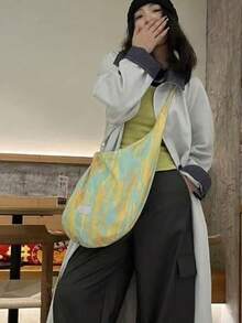 Bolso de mano de cuero PU suave al tacto, diseño ligero, ideal para ir de compras, citas o viajes de fin de semana. - Multicolor 3 - Ver 3