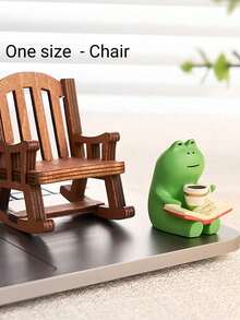 Bộ 2 chiếc đồ trang trí ghế treo hình ếch dễ thương làm thủ công. Đồ trang trí nhỏ bằng nhựa tự làm, thích hợp cho nhà cửa, bàn làm việc, xe hơi. Nhẹ nhàng và thoải mái, một món đồ trang trí hình ếch ngọt ngào giúp thư giãn mỗi ngày. Thích hợp để trang trí nhà cửa, phòng ngủ, văn phòng và phòng khách. Là một món quà sinh nhật tuyệt vời. - Ếch ghế bập bênh - Xem 3