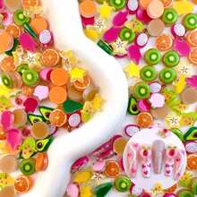 New Realistic Fruit Resin Slice Nail Art Decor, Cute Flat Decoration For Phone Case, Hair Clip, Nails - Mixed - View 8