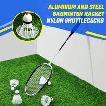 Badminton Set For Backyard Professional Badminton Net With Rackets &Shuttlecocks - Default - View 9