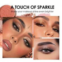 Julystar 38-Color Neutral Eyeshadow Palette With Mirror | Highly Pigmented Matte Shimmer Metallic Finishes, Warm Brown Nude Shades, Professional Makeup Artist Kit, Travel-Friendly All-In-One Cosmetic Set, Gift For Beginners & Pros - Multicolor - View 9