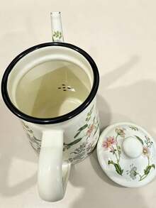 1个搪瓷咖啡壶，奶茶壶，耐热水壶，搪瓷壶，奶壶，茶壶，家用搪瓷茶壶，细口咖啡壶，油壶，水壶，适用于所有炉灶，可加热，多色家用手动滴滤咖啡壶，适用于所有炉灶，可加热，搪瓷水壶，冷水壶，开水壶 - 多色咖啡壺 - 查看 9