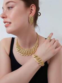 Quà tặng Ngày của Mẹ: Bộ trang sức tự làm mạ vàng 18K cao cấp – Bộ sưu tập 4 món với điểm nhấn pha lê, hoàn hảo cho các bữa tiệc ngày lễ, đám cưới và các dịp đặc biệt – Chất lượng cao, bán chạy nhất trên thị trường Mỹ. Bộ trang sức hình chữ X mạ vàng 18K cao cấp – Bộ sưu tập 4 món với điểm nhấn pha lê, hoàn hảo cho các bữa tiệc ngày lễ, đám cưới và các dịp đặc biệt – Chất lượng cao, bán chạy nhất trên thị trường Mỹ. - bộ trang sức - Xem 8