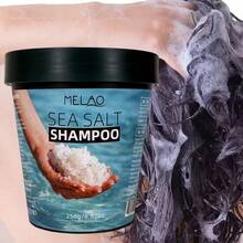 Sea Salt Shampoo, MELAO Purifying & Oil Control Shampoo, For Oily Hair & Scalp, Deep Cleansing, Refreshing, Adds Volume, 250g/8.82oz - Full Size - View 5