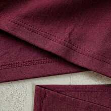 Summer T-Shirt Regular Fit - Burgundy - View 2