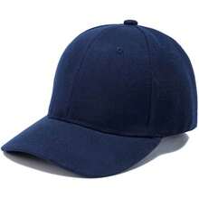 (Random Stitch Count On Brim)1 Piece Oversized Big Head Solid Color Baseball Cap Unisex Breathable UV Protection Adjustable Trucker Hat For Fishing - Multicolor - View 3