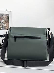 1 Piece Unisex Functional Large Capacity Messenger Crossbody Bag Water Resistant For Daily Commute & Travel - Multicolor - View 9