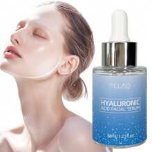 MELAO 玻尿酸抗衰老精华液，蕴含烟酰胺、维生素C、视黄醇和肽，减少皱纹和色斑，提亮肤色，紧致肌肤，30毫升/1.01液盎司 - 30ml - 查看 3