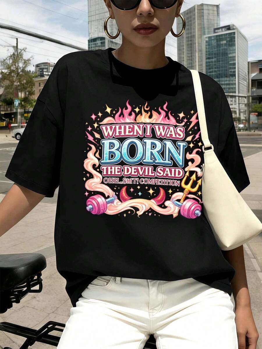 Women T-Shirts - Black - View 1
