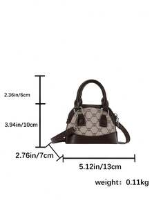 Túi xách mini phong cách retro Hàn Quốc, túi đeo vai dáng ngắn, túi đeo chéo thời trang, kiểu dáng casual, mới nhất mùa hè. - Nhiều màu - Xem 7