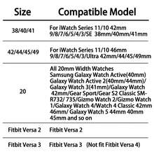 Shiny Elastic Nylon Adjustable Watch Band, Gift For Back-To-School Students - Black - View 2