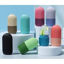 Con lăn đá lạnh cho mặt và mắt, con lăn massage đá lạnh, dụng cụ chăm sóc da bằng con lăn đá lạnh, quà tặng cho phụ nữ, khay đá viên silicon. - nhiều màu - Xem 8