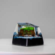 Tapas de teclas de paisaje en miniatura personalizadas, adecuadas para uso en teclados DIY - Ver 10