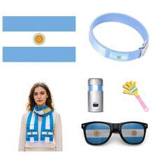 World Cup Fan Kit: Flag, Clapper, Face Paint And Eyewear Set For Soccer Supporters, Multiple Desig - Bộ đồ dùng cho người hâm mộ Úc - Xem 5