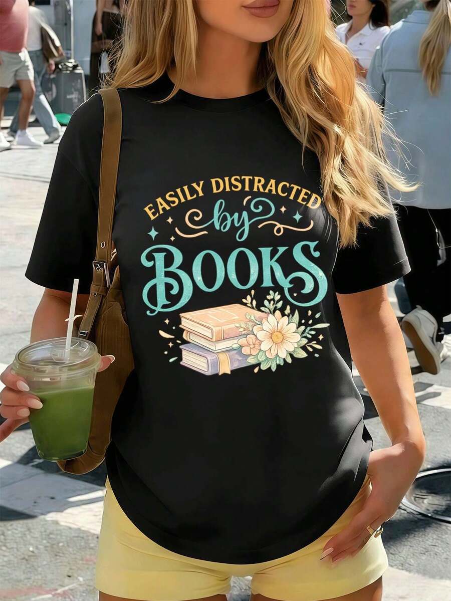 Women T-Shirts - Black - View 1