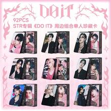 1张随机92张新专辑DOIT小卡、I.N明星贴纸、LOMO卡、Katseye应援棒、小卡、K-Pop、Katseye小卡 - 卡片 - 查看 2