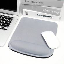 [Alfombrilla de ratón para juegos] Alfombrilla de ratón antideslizante de goma con atajos de juego, adecuada para oficinas y computadoras de estudio, almohadillas para ratón de escritorio y portátil, unicolor EVA, almohadilla para muñeca ultradelgada, ligera, suave y cómoda con protección de esponja - Tapete para ratón - Ver 3