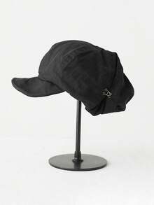 Beret・Vintage Artistic Style Newsboy Cap | Large Three-Dimensional Design, Makes The Face Look Smaller・Casual And Effortless, Versatile | Artistic Style Essential For Women In Spring And Autumn Outings・Vintage Style | And Breathable・Japanese Painter Hat Elements - Multicolor - View 15