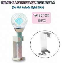 K-Pop Light Stick Stand, K-Pop Light Stick Desktop Display Base, Adjustable Light Stick Holder, Compatible With Universal K-Pop Light Sticks, K-Pop Light Stick Accessory Set, Suitable For Party Games And Events, Compatible With Skz/Twice/TXT/Gdragon/Exo/Aespa/Army Bomb Official Light Sticks, Light Stick Not Included. - View 9