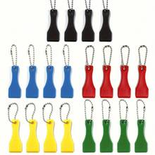 3/5 Packs Plastic Lottery Ticket Scraper Keychains, Scratch-Off Card Scratchers With Chain, Multi-Color Scratch Tool For Lottery, Games, Contests - A - View 12