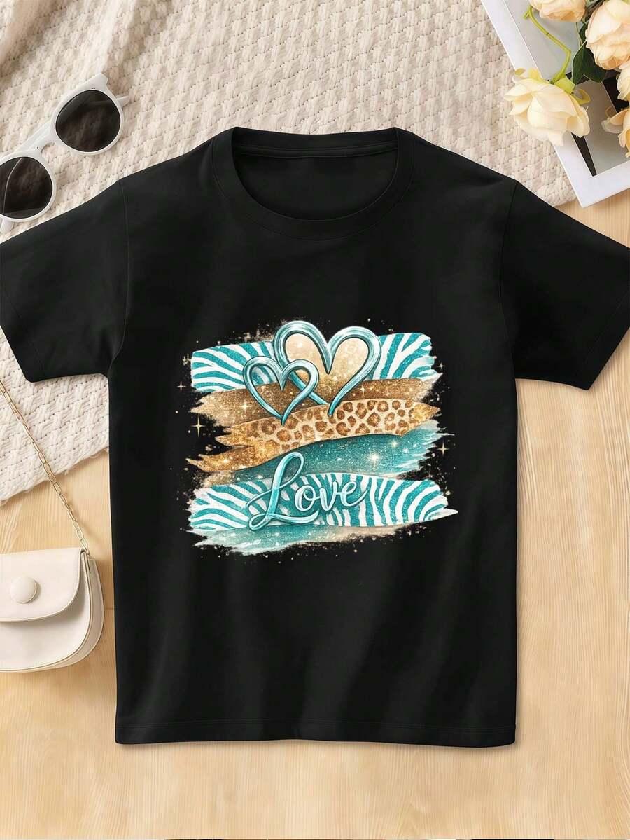 Women T-Shirts - Black - View 1
