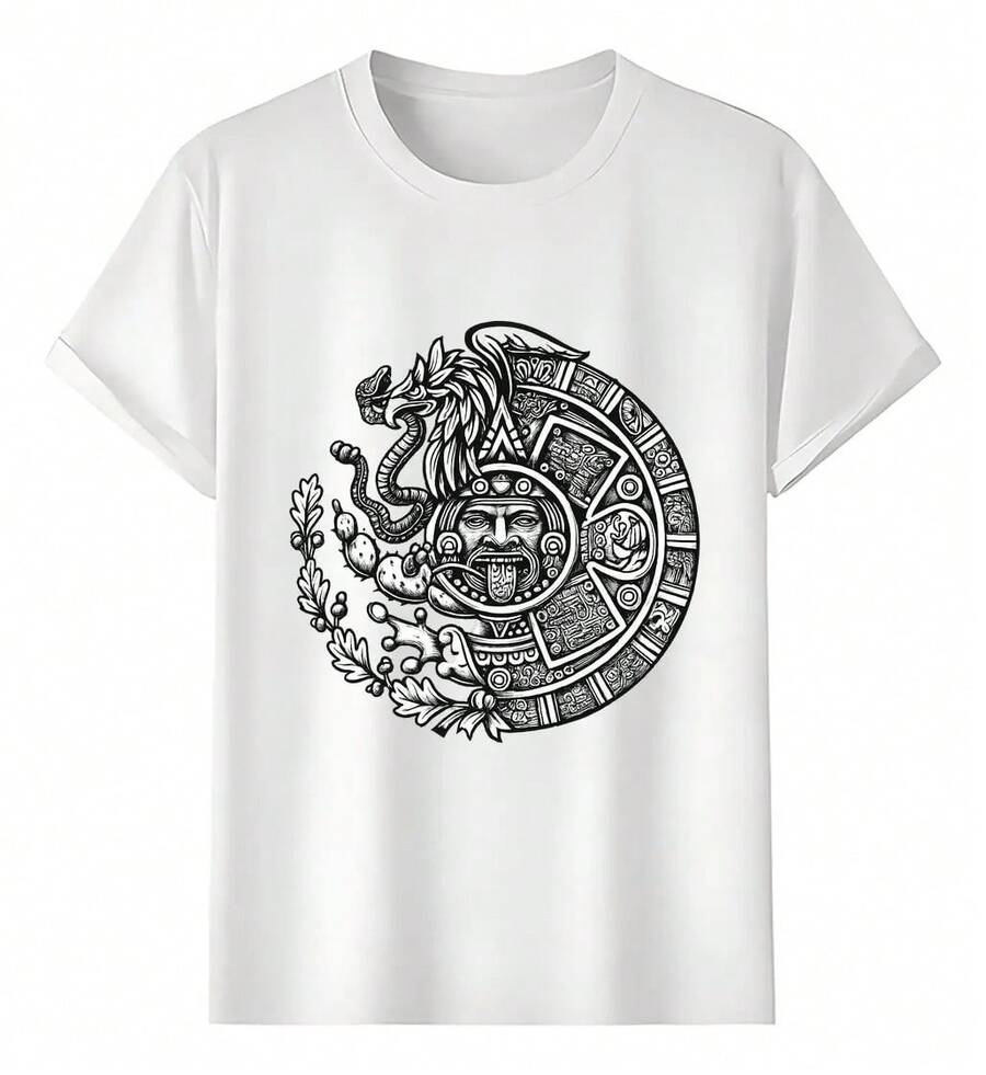 Muscle Freaks Calendar Style T-Shirt - 白色 - 查看 1
