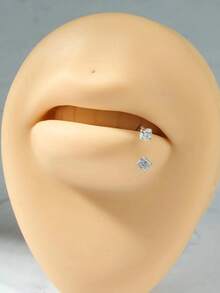 Bộ 5 khuyên mũi hình trái tim, ngôi sao, tròn, móng ngựa đính đá CZ, ren trong, thép không gỉ 18 gauge 8mm, lý tưởng cho xỏ mũi, sụn tai, vành tai, môi, trang sức xỏ mũi, trang sức cơ thể cho nam nữ, đeo hàng ngày, quà tặng lễ hội - Nhiều màu - Xem 7