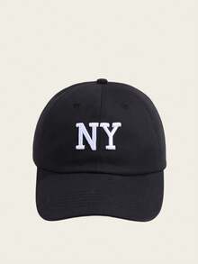 1顶防晒棒球帽，大号头围，休闲纽约3D刺绣运动遮阳帽，日常百搭成人鸭嘴帽，1顶 - NY立體 - 查看 16